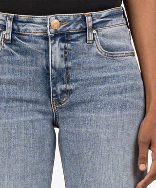 Kut From The Kloth - Calça Jeans de Cintura Alta e Perna Larga