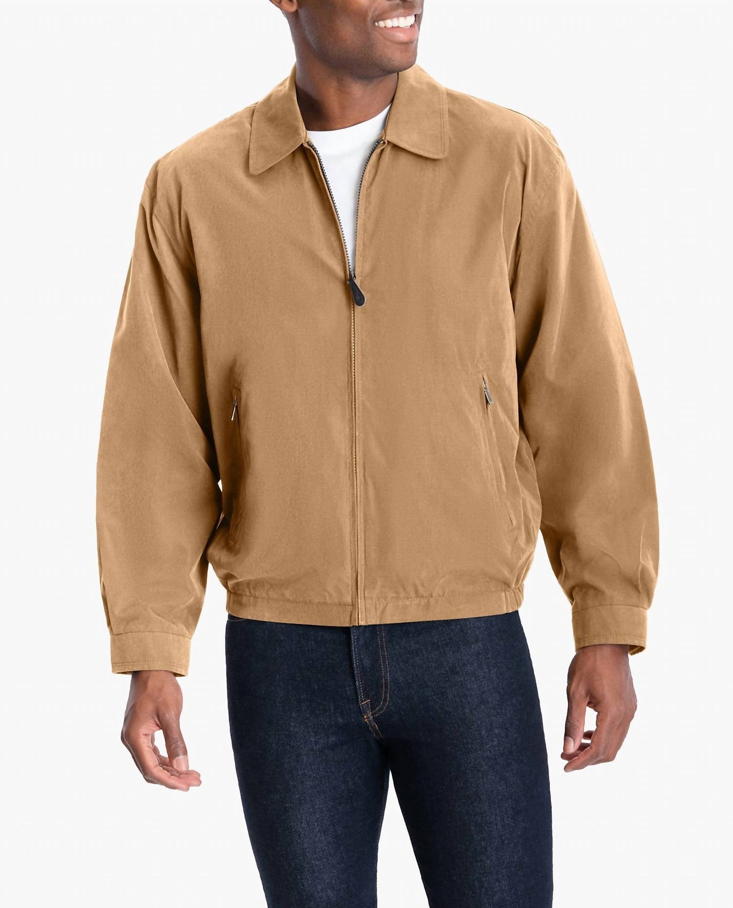 London Fog - Fog Auburn Light Weight Zip Front Golf Jacket
