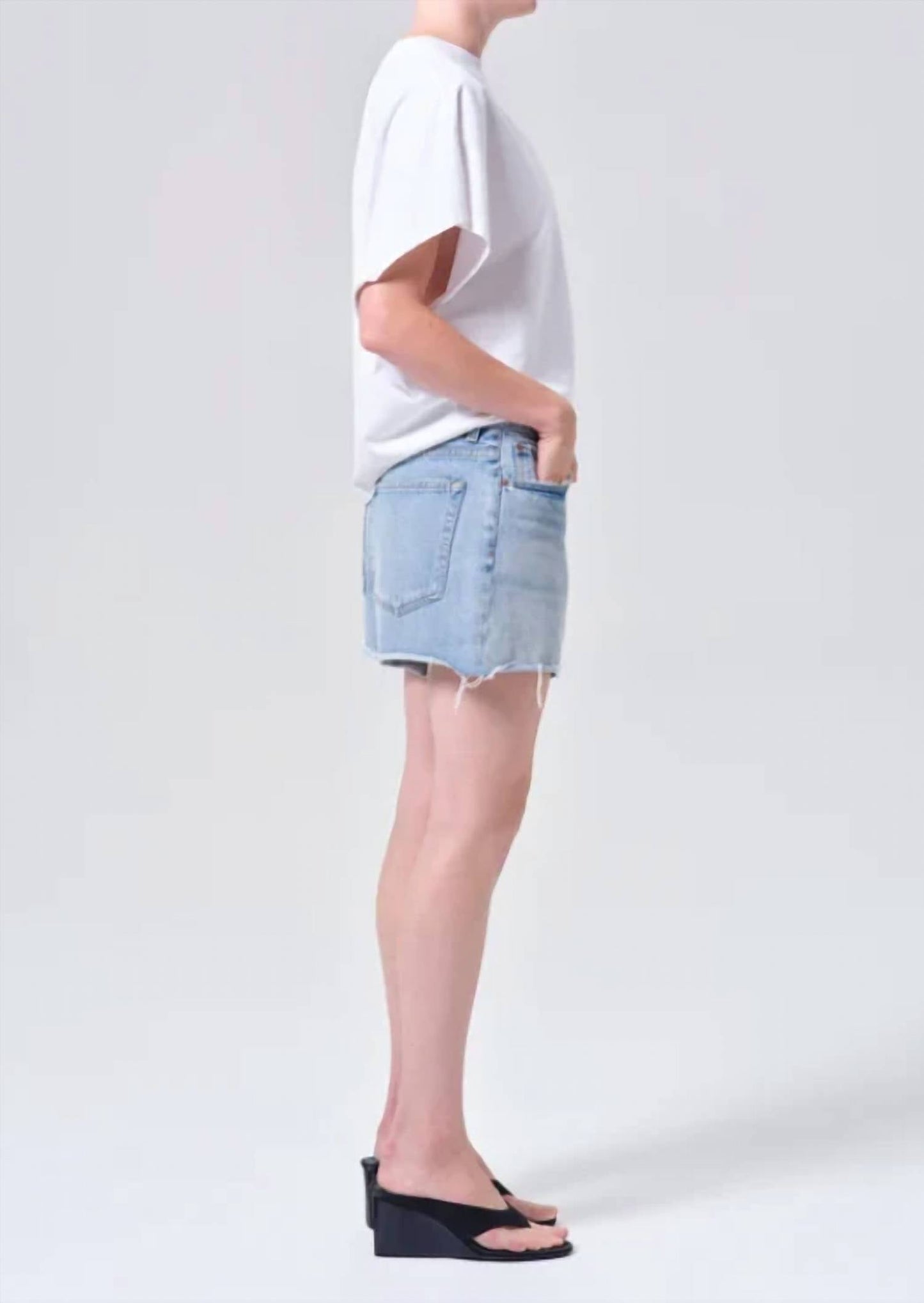 Agolde - Women's Nye Low-slung Short