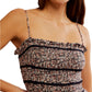 Free People - Bali Checked Out Printed Romper