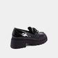 Shu Shop - Mocassim plataforma feminino Talitha em couro envernizado