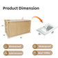 Wall Mounted Floating Bathroom Vanity With Sink and Drawers