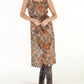 Paparazzi By Biz - Print Devore Long Tank Dress