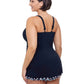 Profile By Gottex - Plus Size V-Neck Swimdress