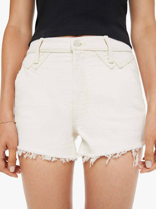 Mãe - Shorts Jeans Cintura Alta