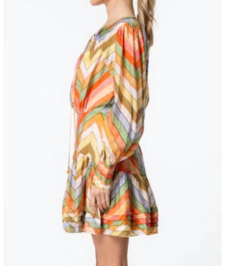 Ciebon - Vestido curto listrado Emerie
