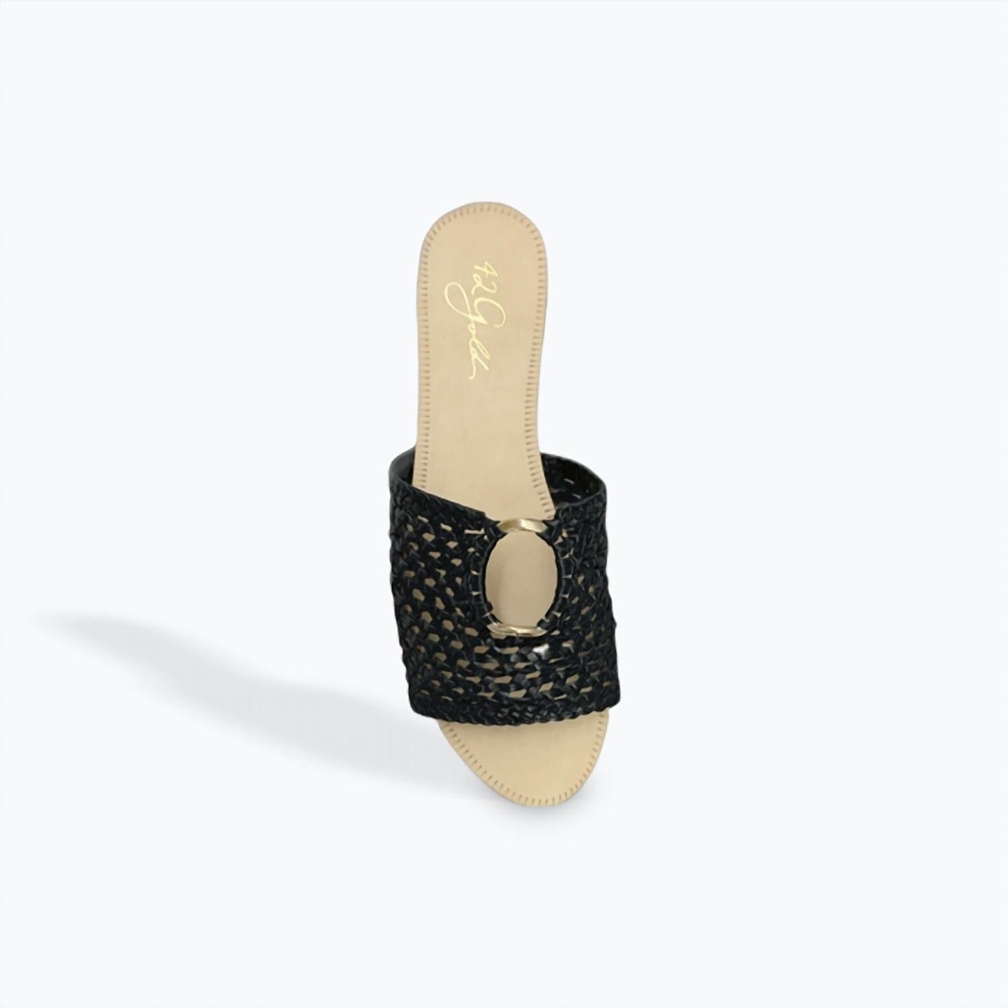 42 Gold - Sandálias rasteiras Beat femininas