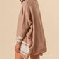 Bibi - Batwing Striped Sweater