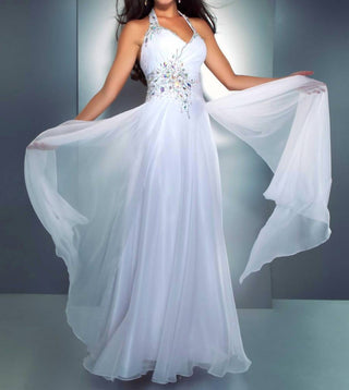 Mac Duggal - vestido frente única fluido