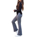 Julia Rose - Cassie Bootcut Leggings with Pockets