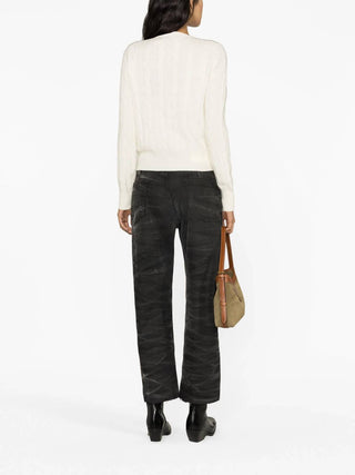 Polo Ralph Lauren - Cardigan de caxemira com cabo mesclado