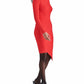 Steve Madden - Sirena Ribbed Knit Sweater Mini Dress