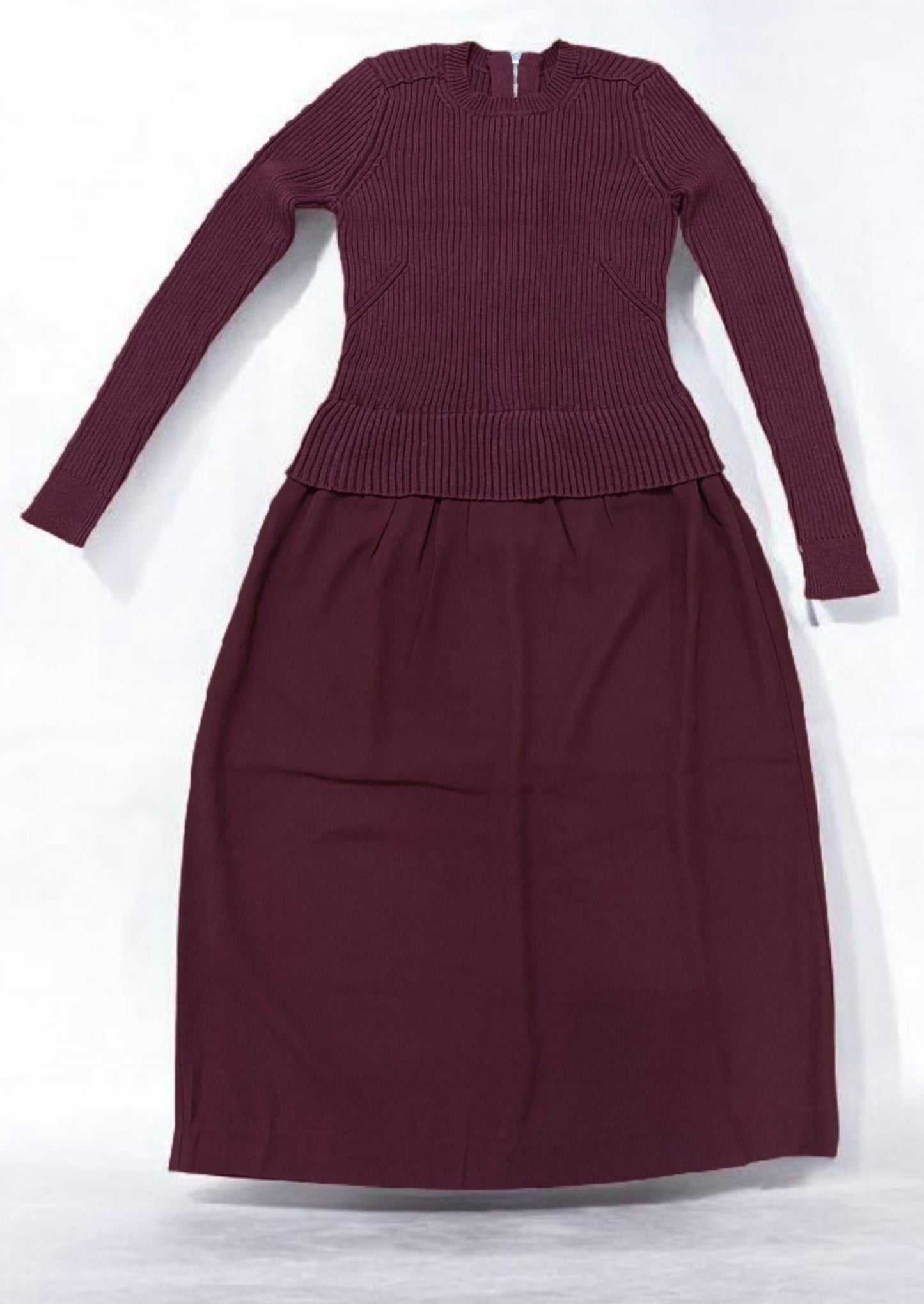 Elio - Crew Neck Knit Dress