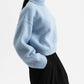 &Daughter - Caragh Chunky Crop High Neck Sweater