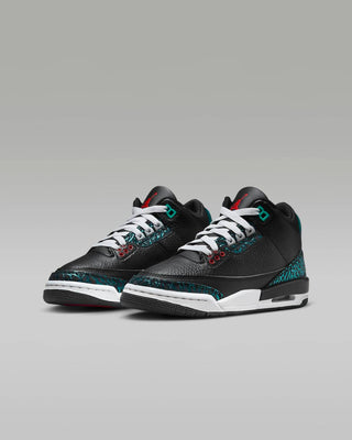 Nike - Tênis de basquete infantil unissex Air Jordan 3 Retro (GS)