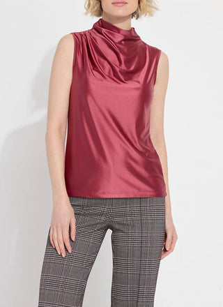 Lysse - Blusa de malha de cetim Irina