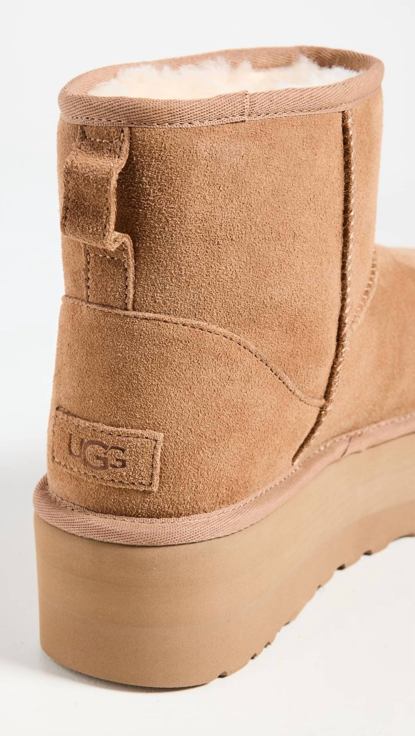 Ugg - Bota feminina clássica mini plataforma