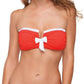 Profile By Gottex - Black Tie Bandeau Bikini Top