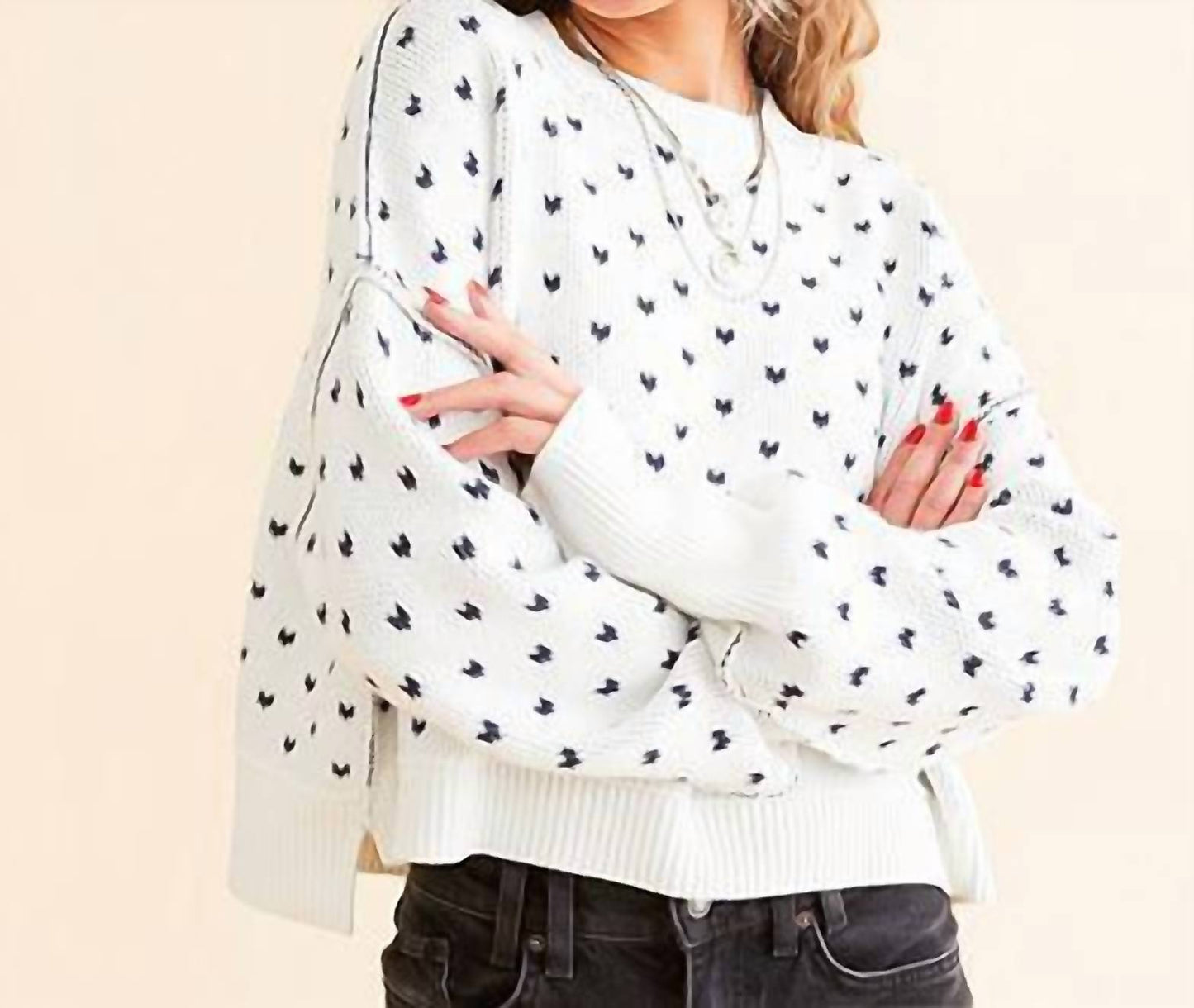 Free People - Easy Street Crop Sweater Top