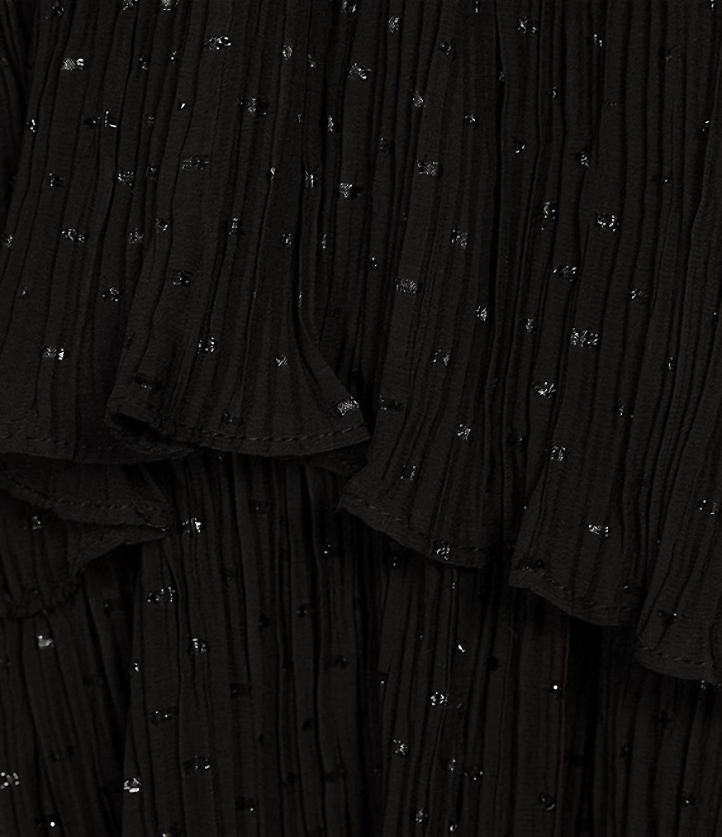 Astr - Anora Vneck Pleated Tiered Maxi Dress