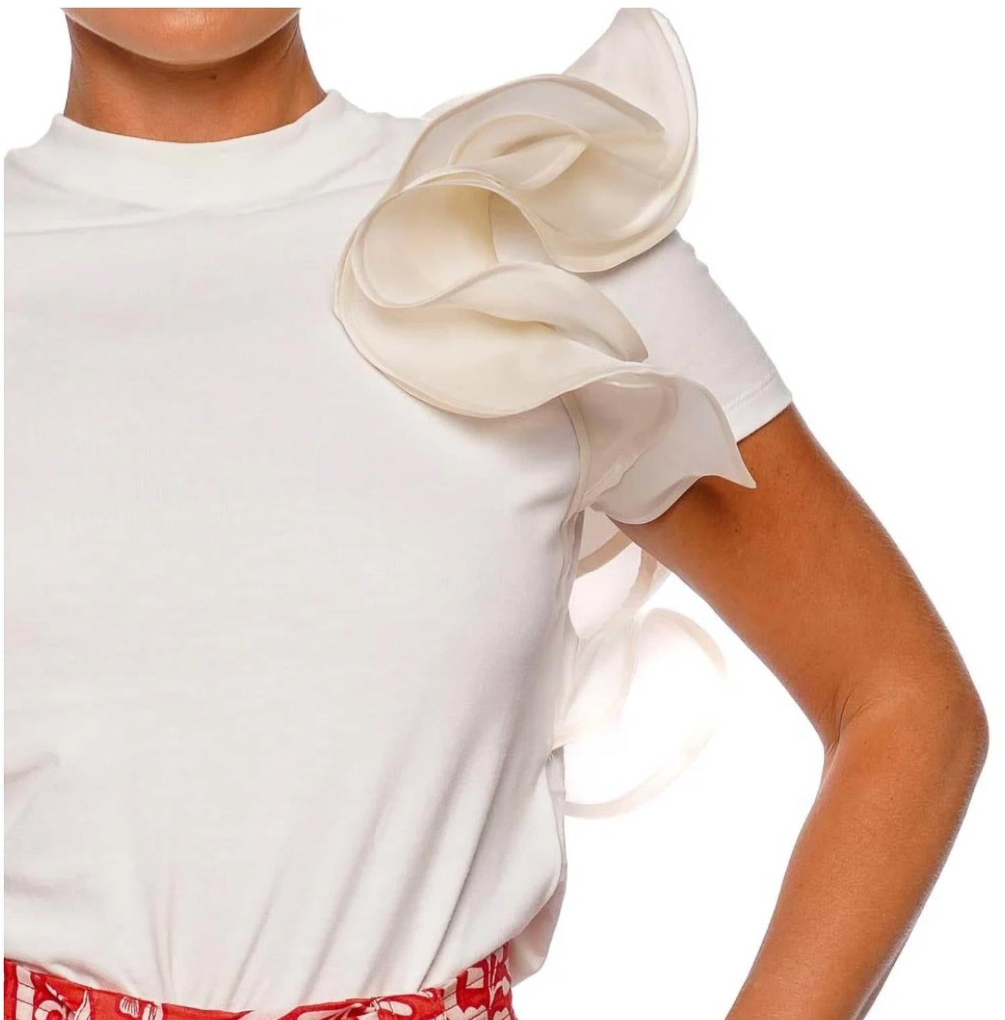 Andres Otalora - Barichara Ruffled T-shirt