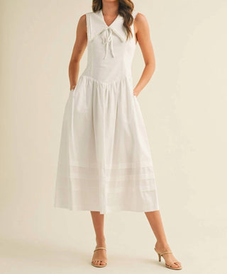 &Merci - American Honey Doll Collar Midi Dress
