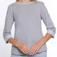 Multiples - Boatneck Hi-lo Top