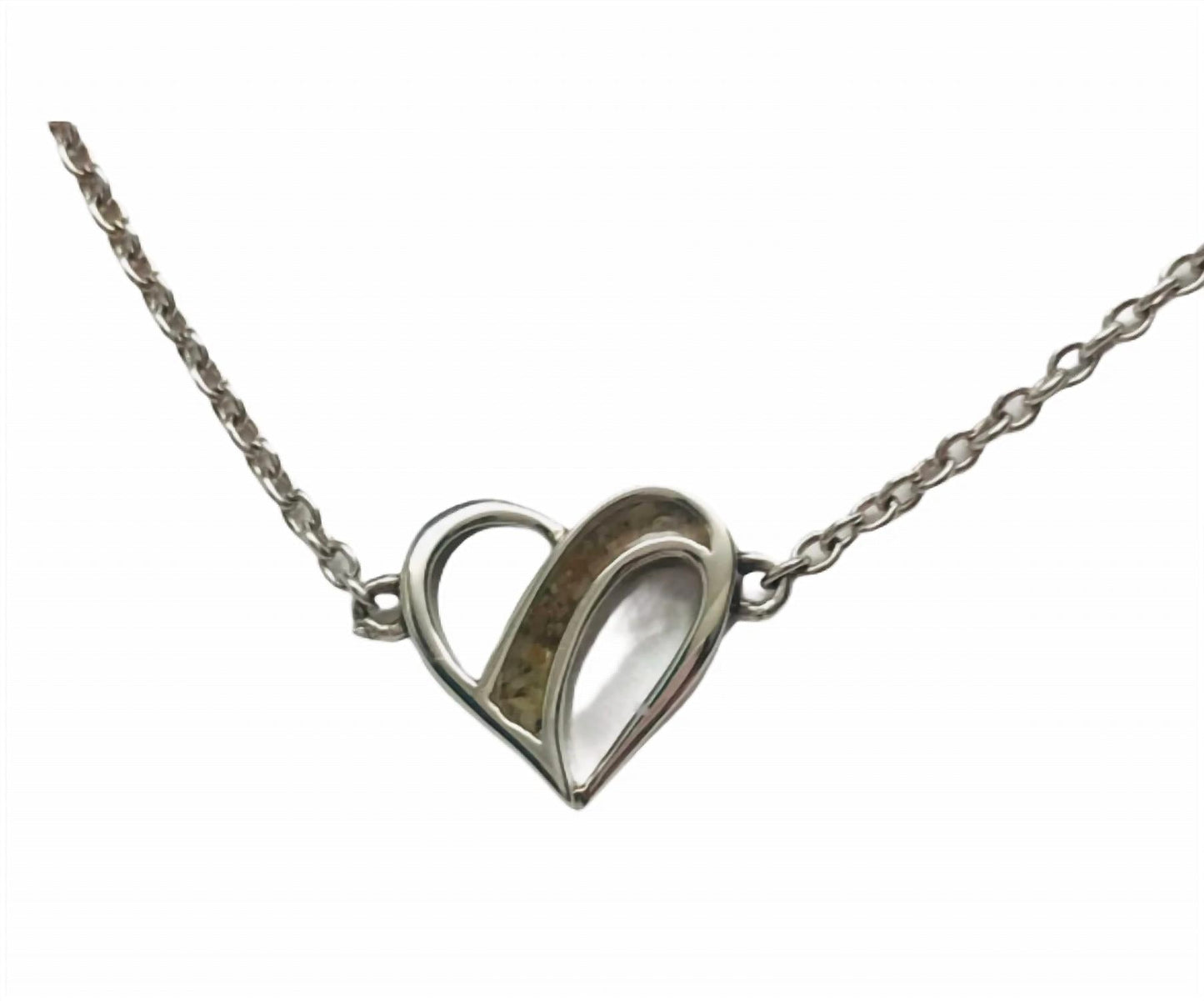 Dune Jewelry - Women's Traveling Heart Delicate Chain Bracelet