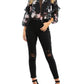Blue Life - Tomie Ruffle Hem Long Sleeve Top