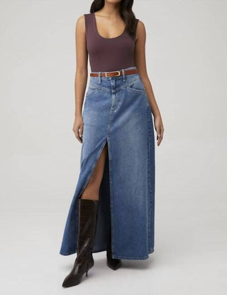 Free People - Come As You Are Denim Skirt