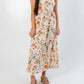 Bailey Rose - Pumpkin Harvest Strapless Midi Dress