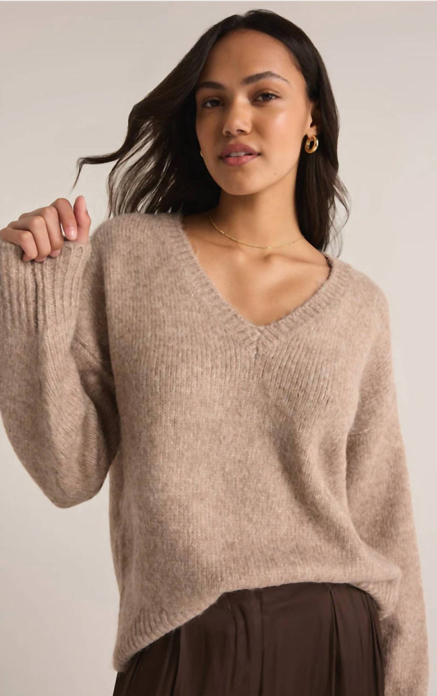 Z Supply - All I Want V-Neck Sweater Top