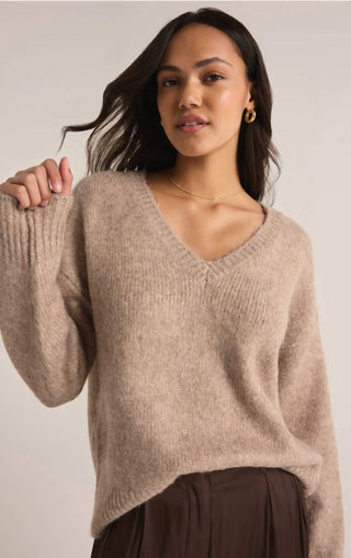 Z Supply - All I Want V-Neck Sweater Top