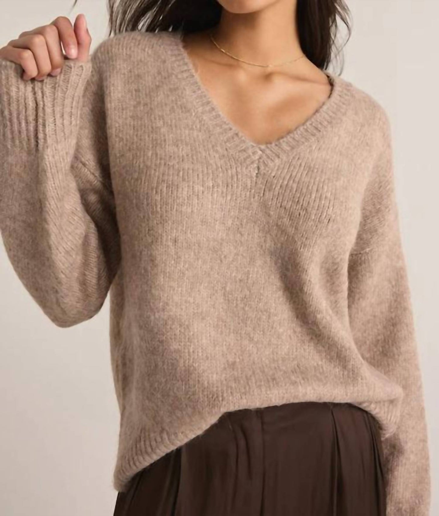 Z Supply - All I Want V-Neck Sweater Top