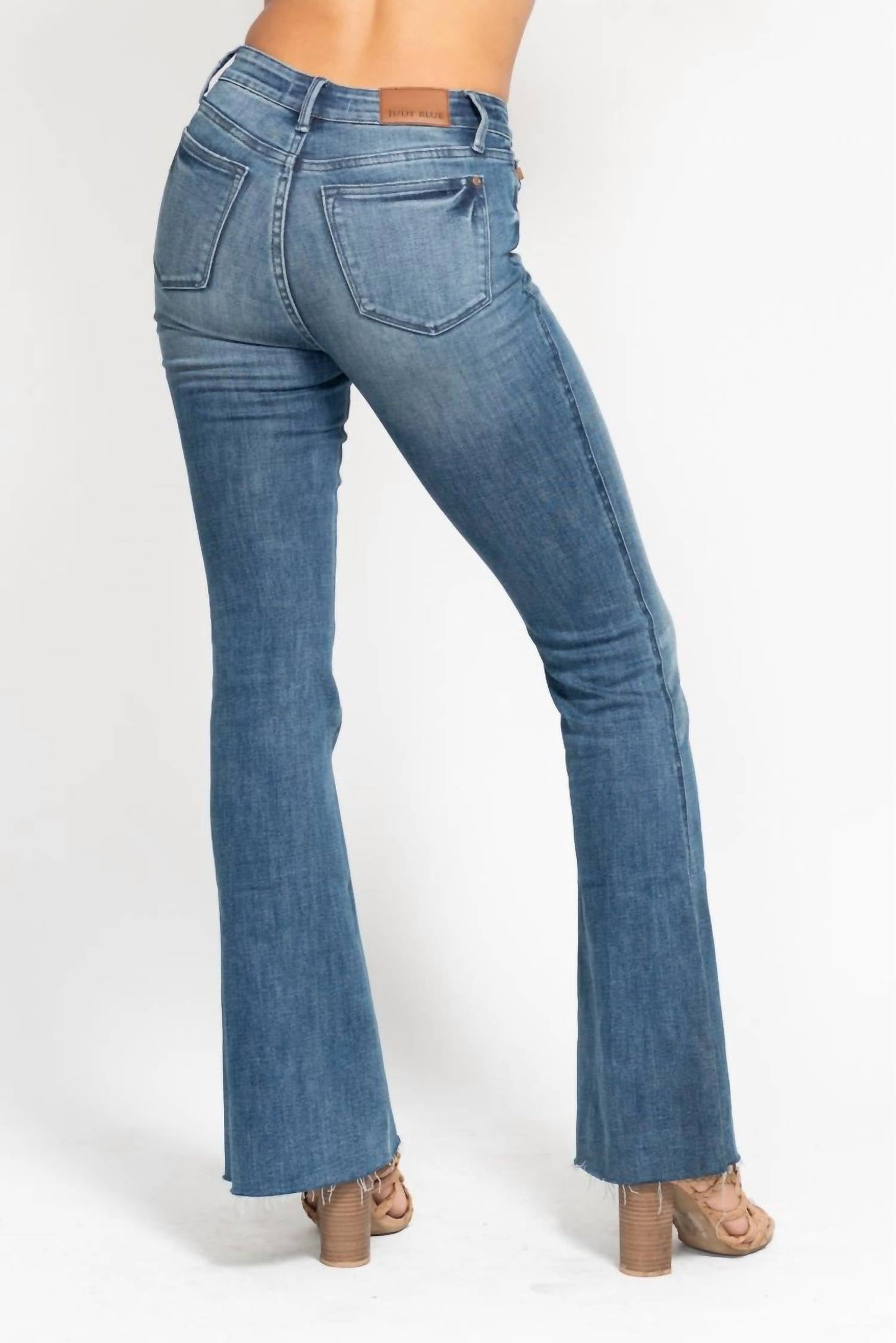 Judy Blue - Mid Rise Vintage Flare Jeans