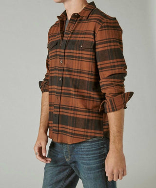 Lucky Brand - Plaid Workwear Clould Flannel