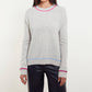 &Isla - Bonnie Curved Hem Crew Sweater
