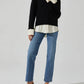 Astr - Jianna Mixed Media Layered Sweater