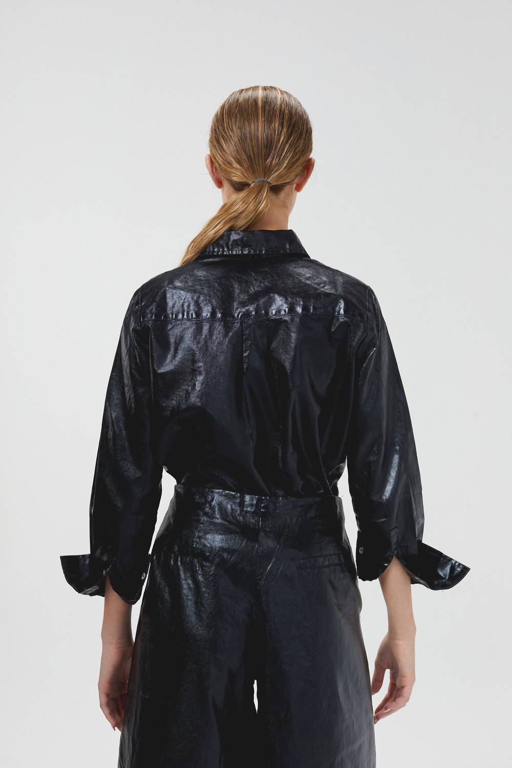 Lanhtropy - San Marino Metallic Linen Shirt