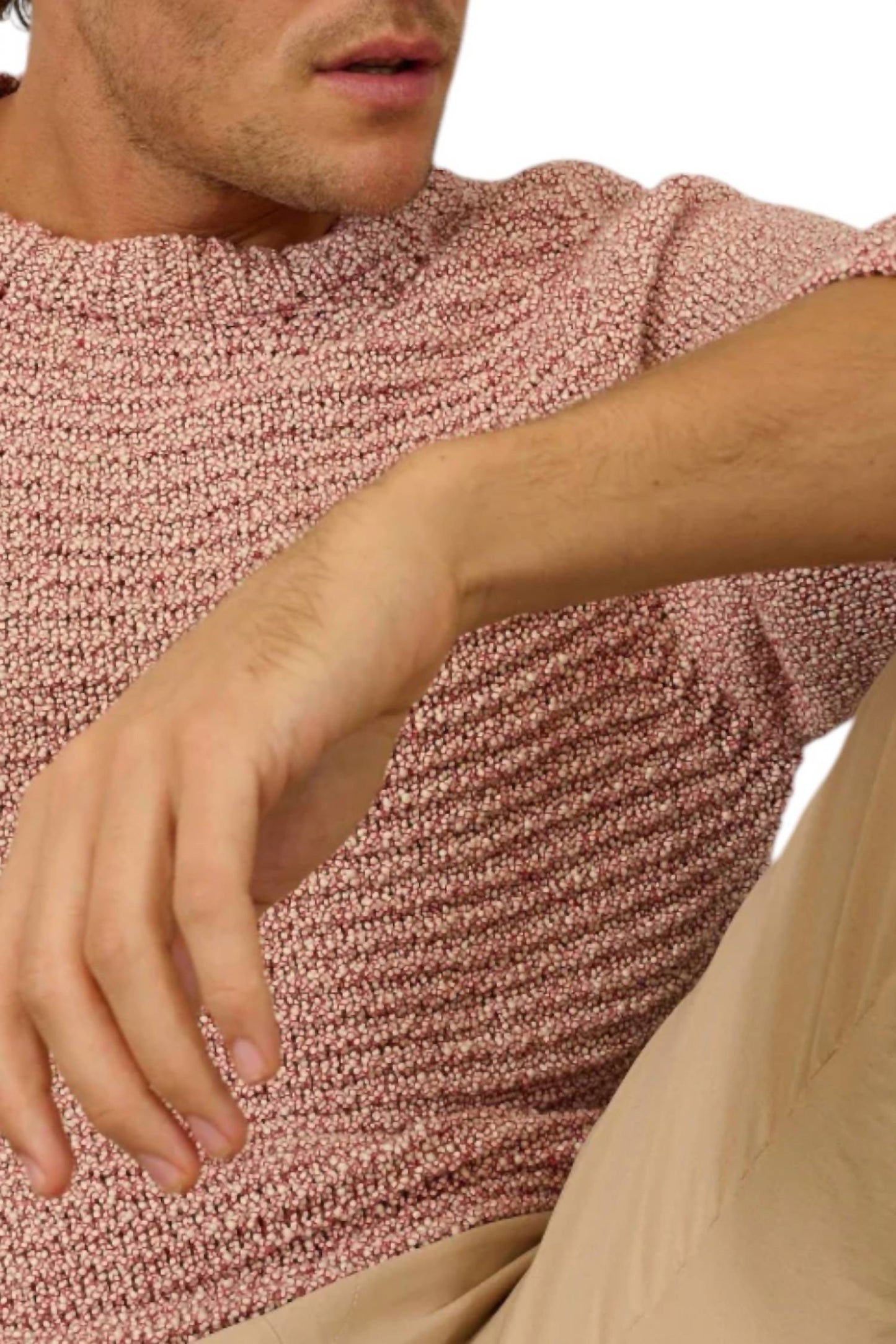 Cesar Casier - Lille Textured Sweater
