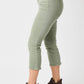 Judy Blue - Mid Rise Garment Dyed Non Distressed Capri Jeans