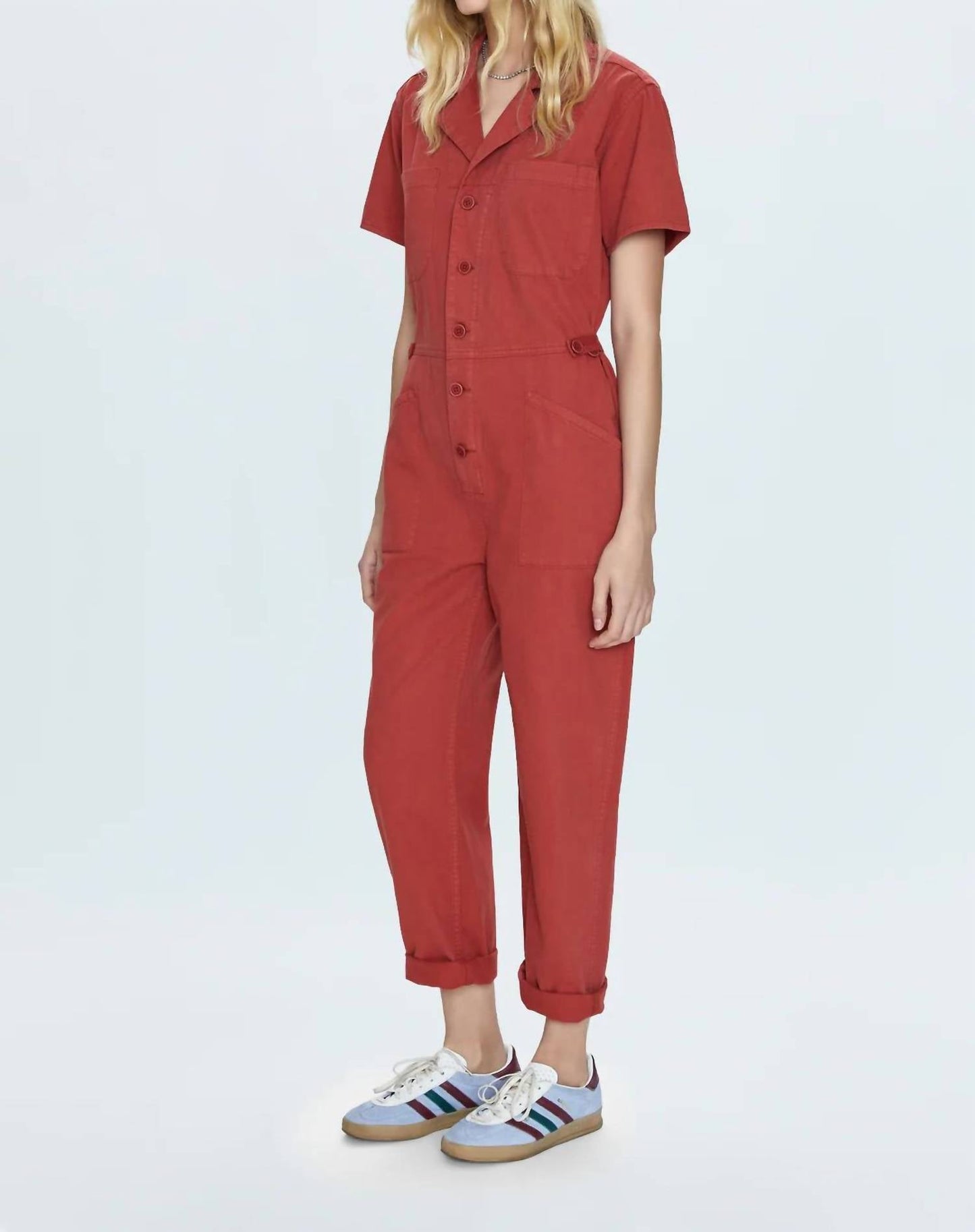 Pistola - Grover Short Sleeve Jumpsuit