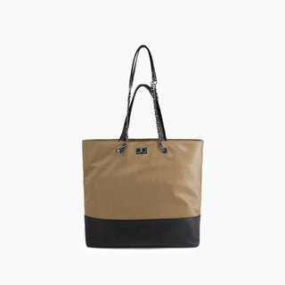Like Dreams - Bolsa tote feminina de nylon em madeira de bordo
