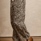 Bibi - Leopard Print Drawstring Pants