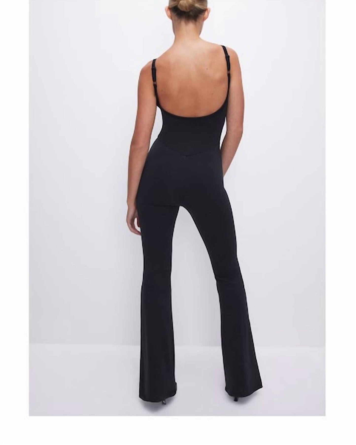 Good American - Compression Terry Scoopneck Jumpsuit