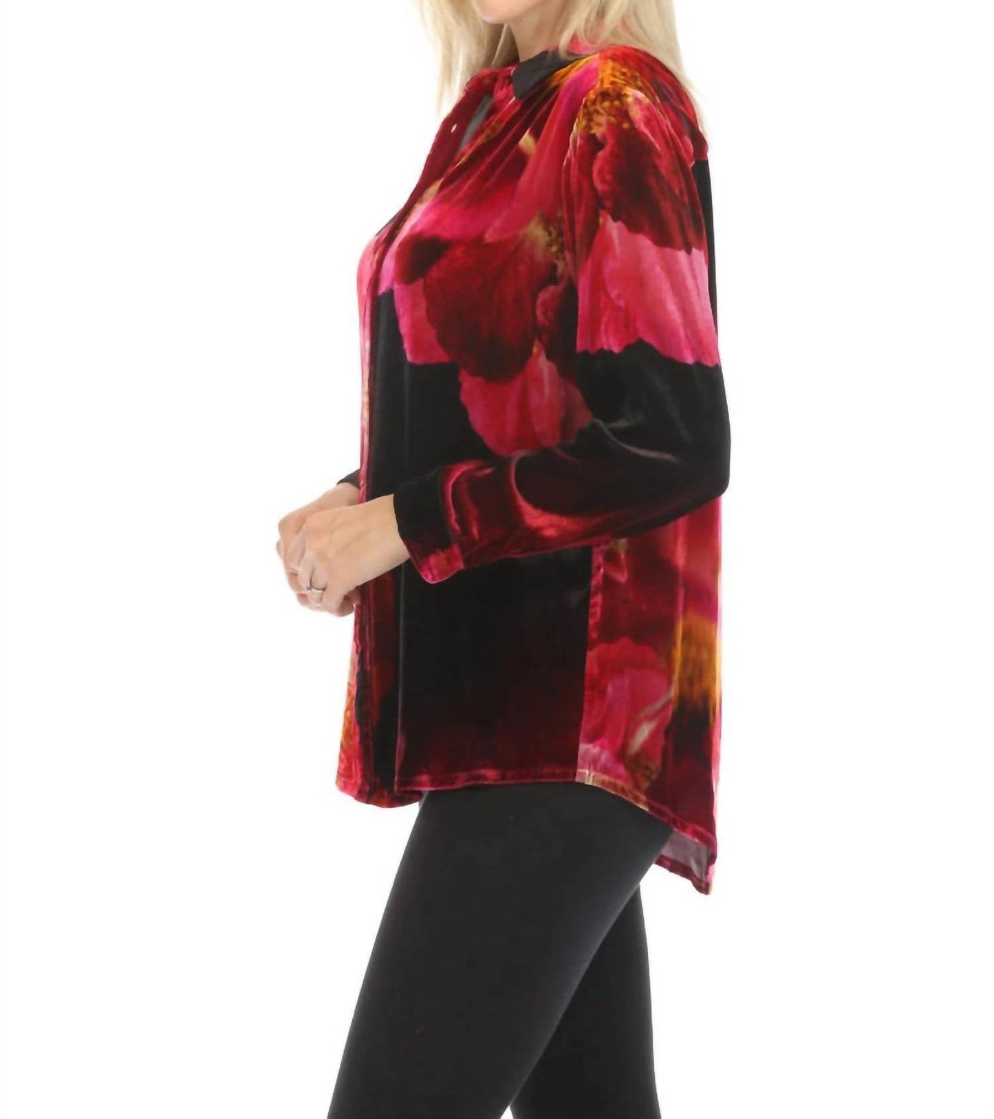 Johnny Was - Velvet Oversized Shirt