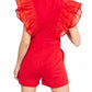 Entro - Ruby Ruffle Sleeves Romper