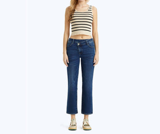 Bayeas - Marley Mid Rise Straight Jeans