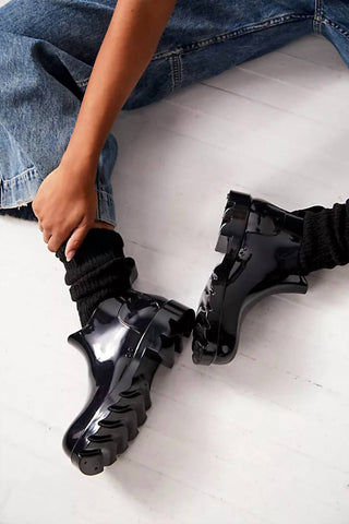 Free People - Botas de chuva femininas resistentes à água para uso na rua principal