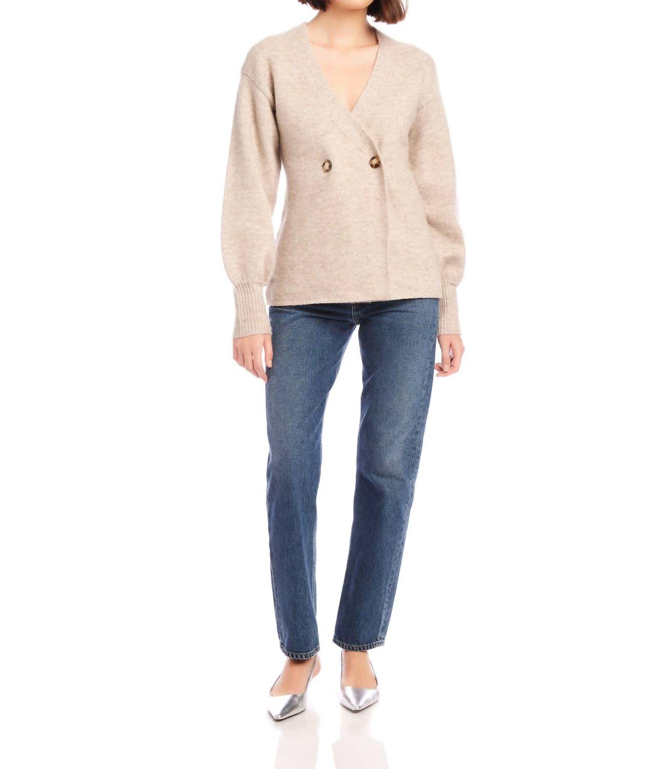 Fifteen Twenty - Lucy V-neck Cardigan